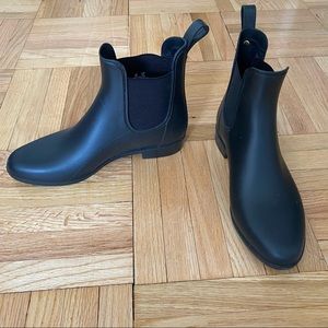 Sam Edelman Tinsley black rain boots in excellent condition